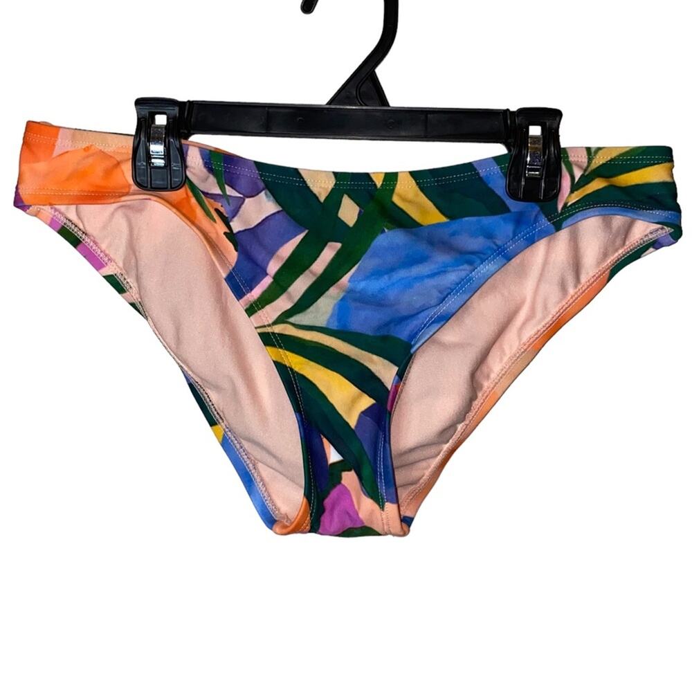 NWT Kona Sol Multicolor Medium Coverage Hipster Bikini Bottom Size‎ M
